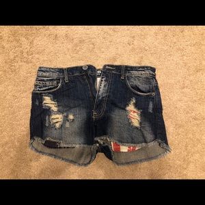 Size 7 high rise shorts